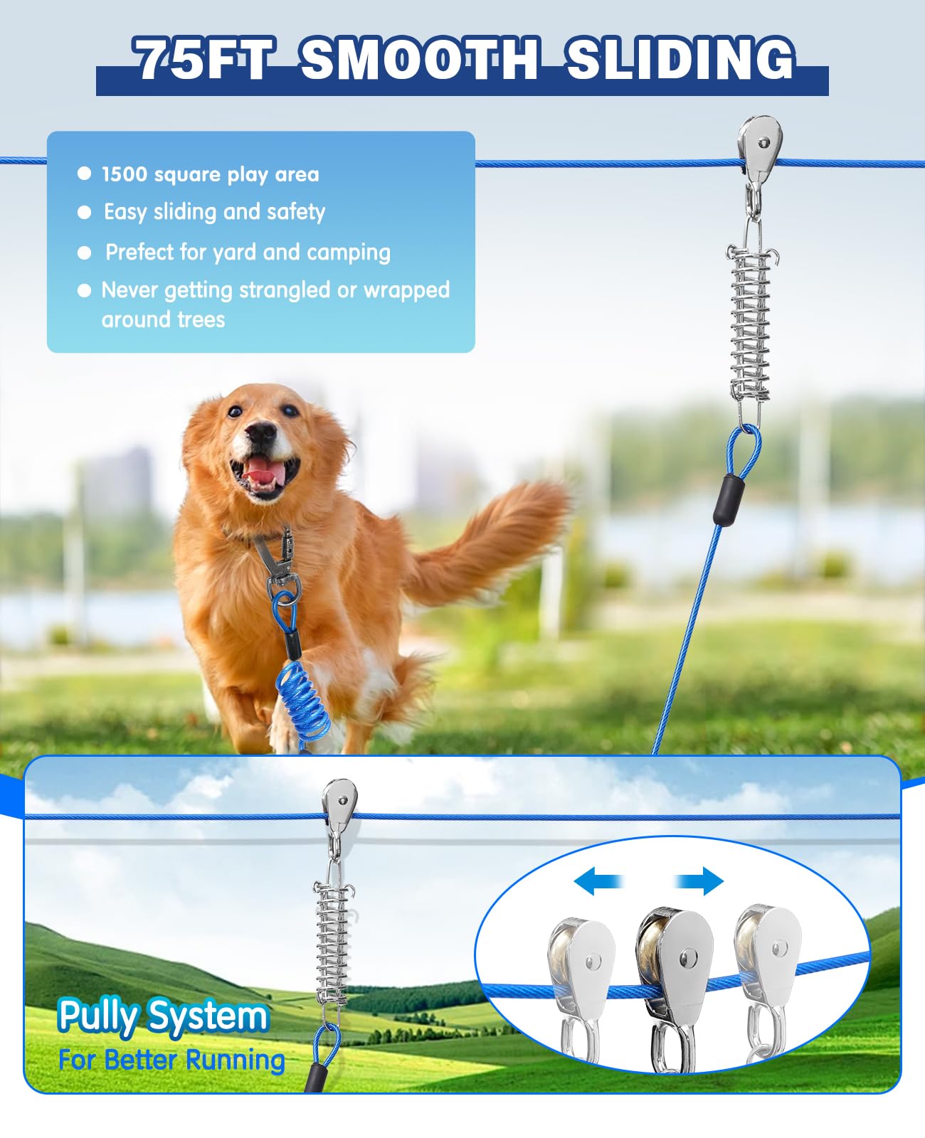 Duckygoo câble élastique additionnel pour absorption et amplitude