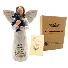 DUDULOVY statuette ange avant vue détaillée pour souvenir apaisant