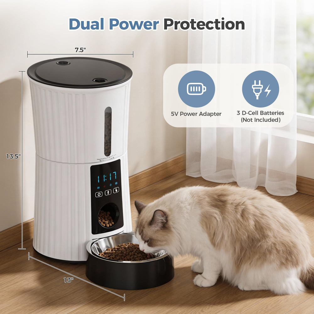 DUMOS bol en acier inoxydable détachable pour nettoyage hygiénique rapide