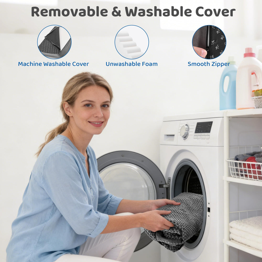 DUMOS housse zippée détachable pour un nettoyage facile et pratique