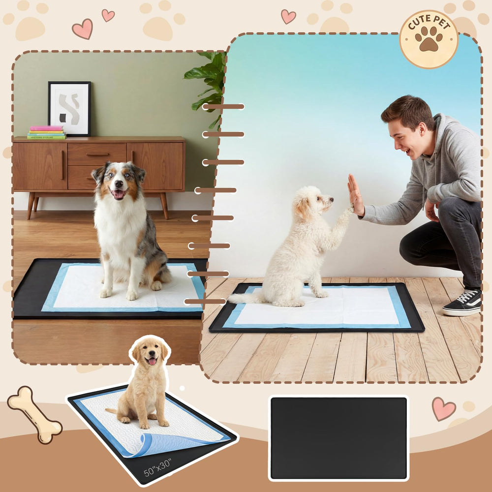 Dunzy plateau en usage avec tapis de propreté, maintien et anti-déplacement
