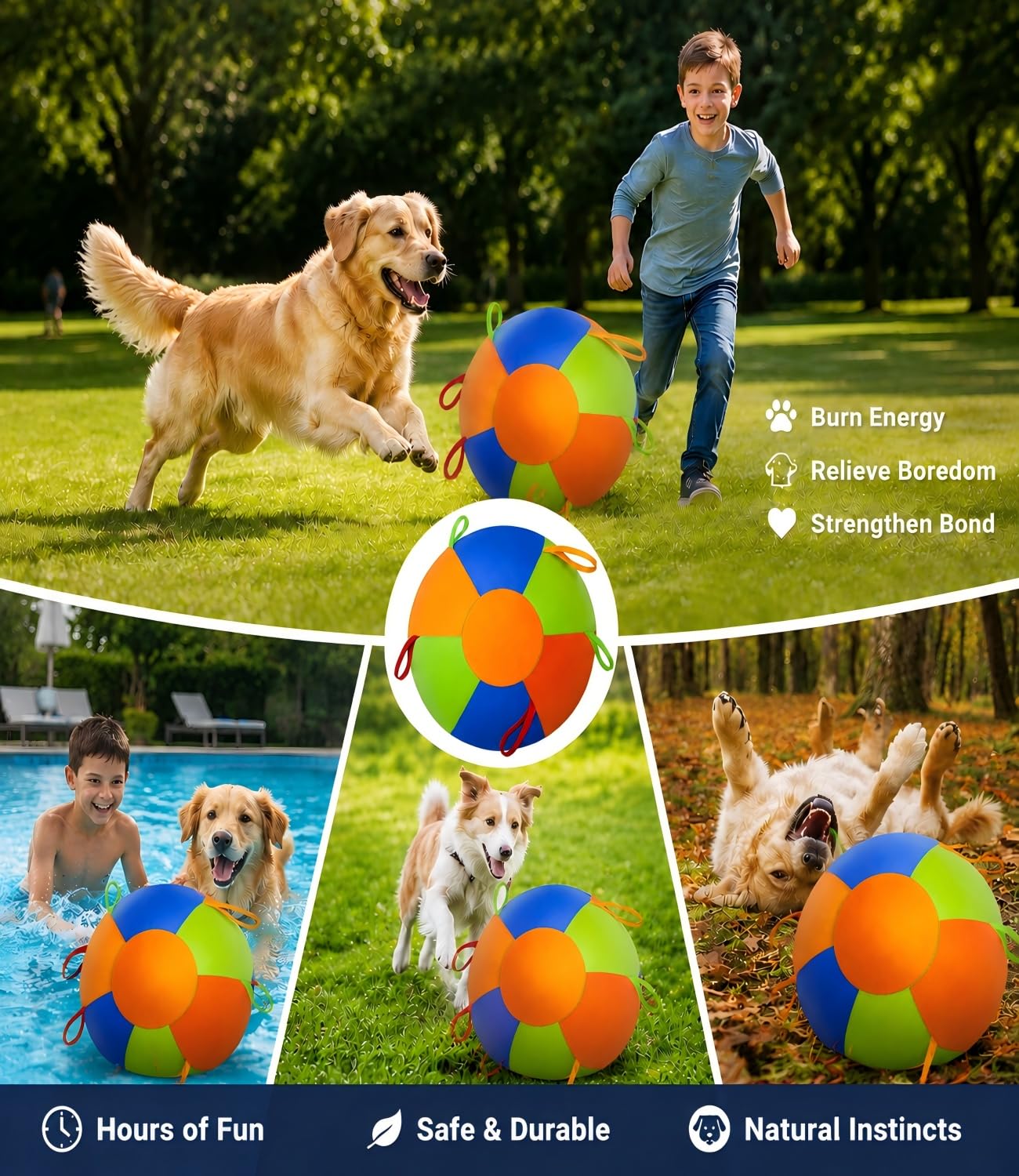 Duoyng balle utilisée dans jardin pour jeu extérieur actif et sûr