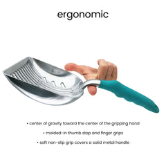 DuraScoop poignée ergonomique assurant prise sûre et confort
