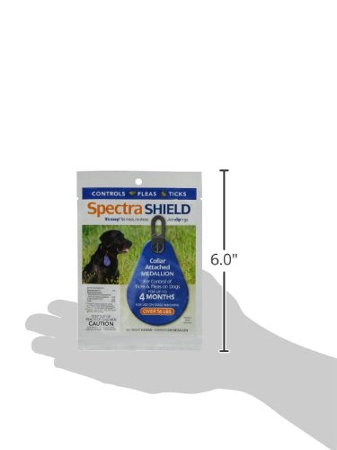Durvet Spectra Shield montre la sangle en silicone attachée, maintien sécurisé