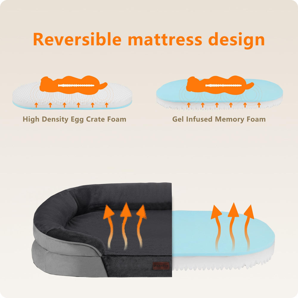 Dwanton housse ouverte avec membrane imperméable protégeant la mousse