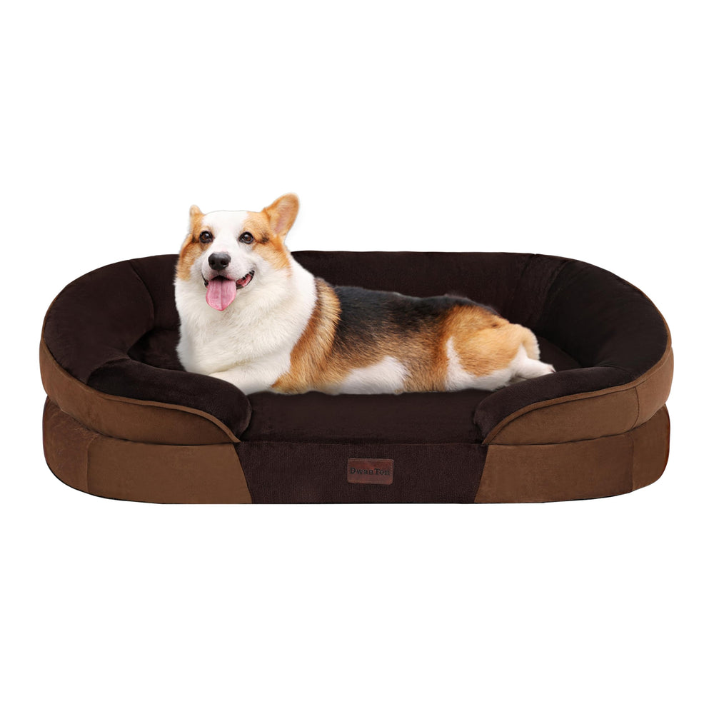 Dwanton lit face avant medium 36" montrant design confortable et soutien