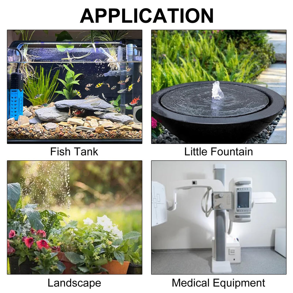 DWEII pompe intégrée dans une fontaine décorative pour un flux stable