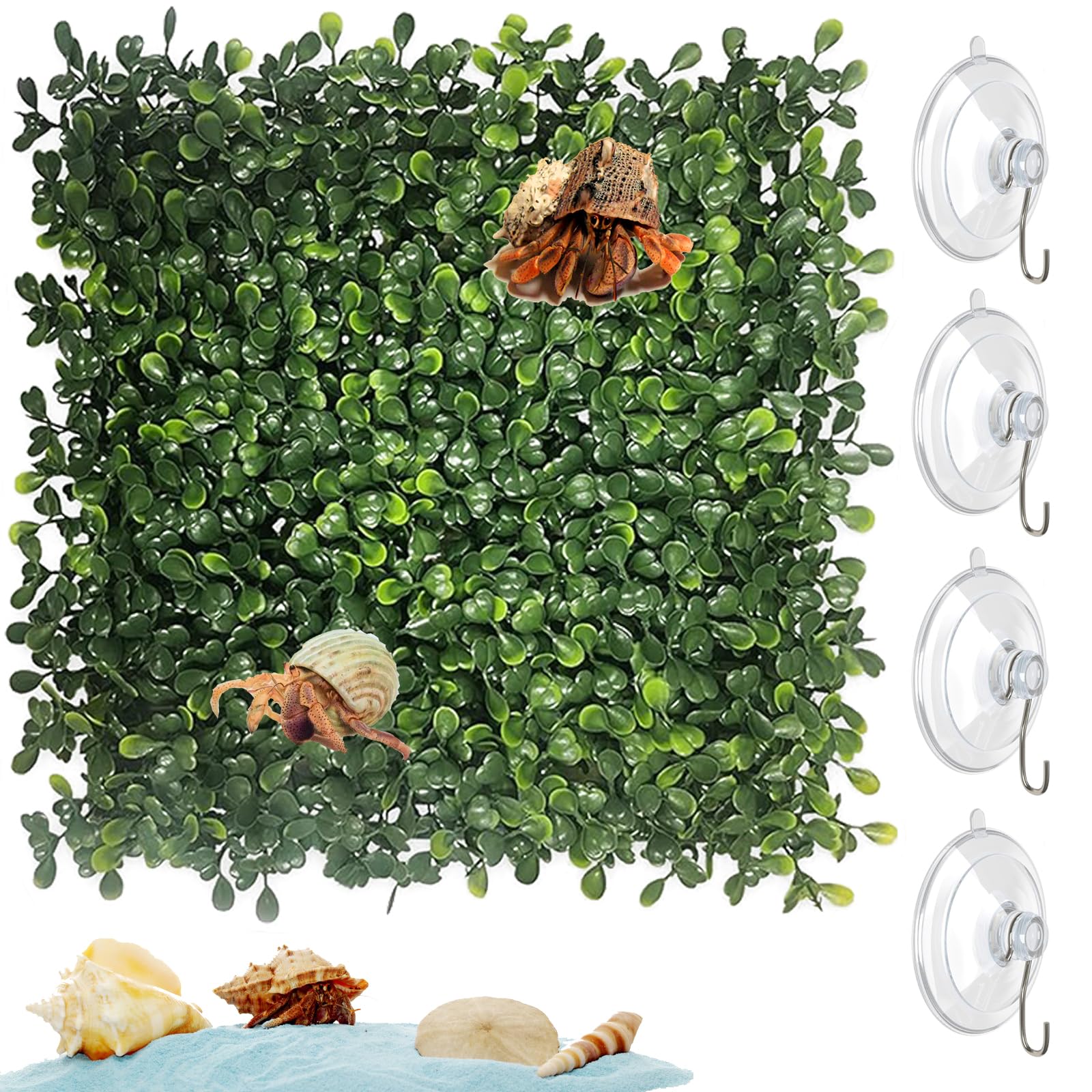 Dxmimer vue avant du tapis gazon fixé, aspect naturel et protecteur