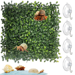 Dxmimer vue avant du tapis gazon fixé, aspect naturel et protecteur