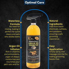 E3 texture en goutte illustrant formule huile d'argan nourrissante