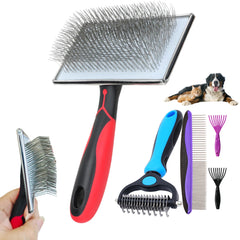 EAFBAO slicker brosse avant montrant poignée ergonomique et efficacité
