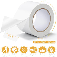 Ealyder Tape gros plan de la texture transparente offrant surface dissuasive