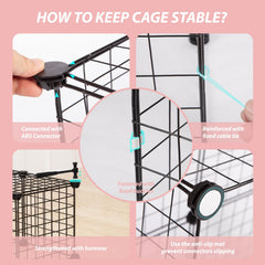 EAROND connecteurs ABS et colliers serrage renforcent la stabilité de la cage