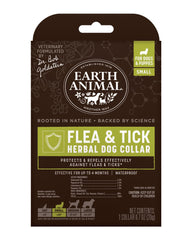 Earth Animal collier packaging recto montrant design et avantage naturel