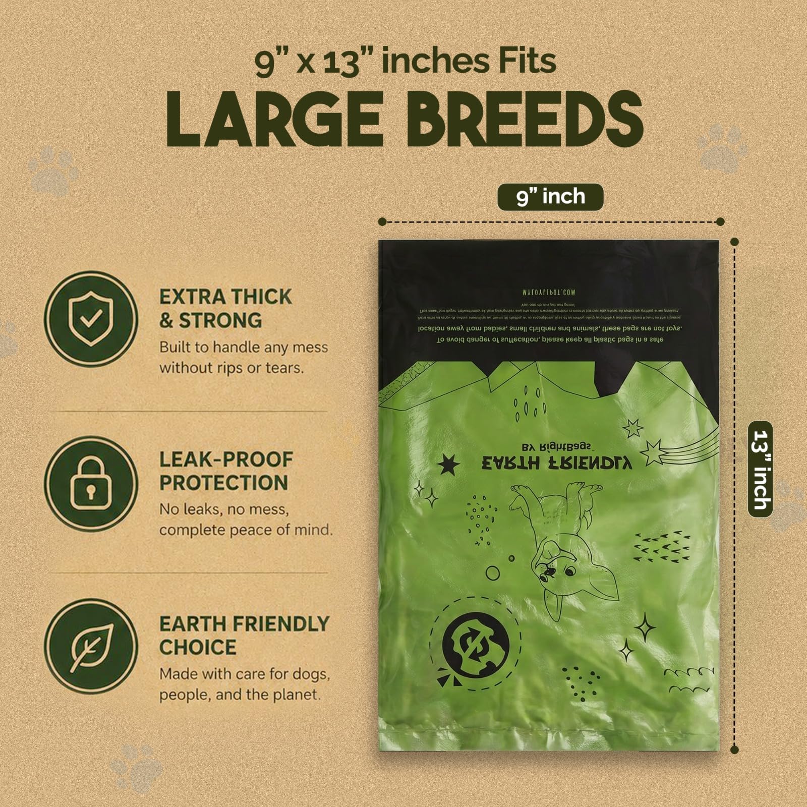 Earth Friendly étiquette additif EPI souligne aspect plus durable