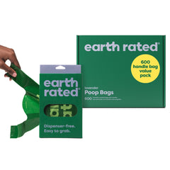 Earth Rated boîte distributrice visible, rangement pratique