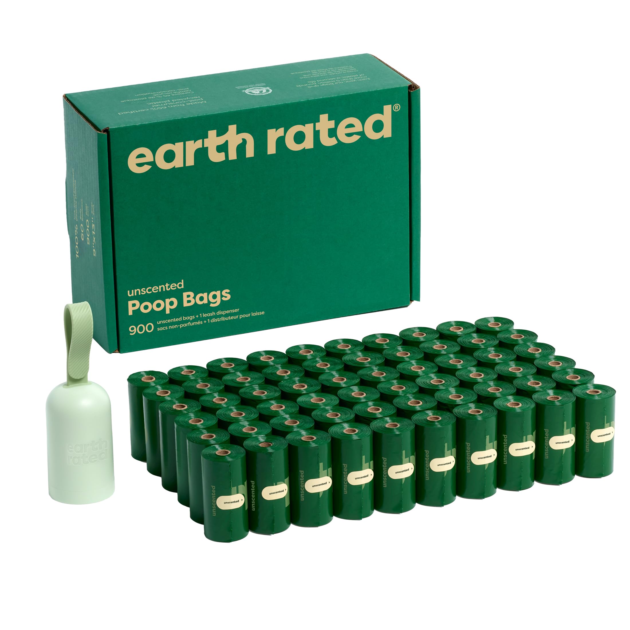 Earth Rated distributeur face avant, design compact et accès rapide