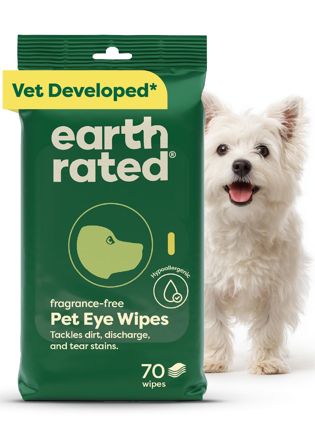 Earth Rated emballage devant montrant praticité et sécurité