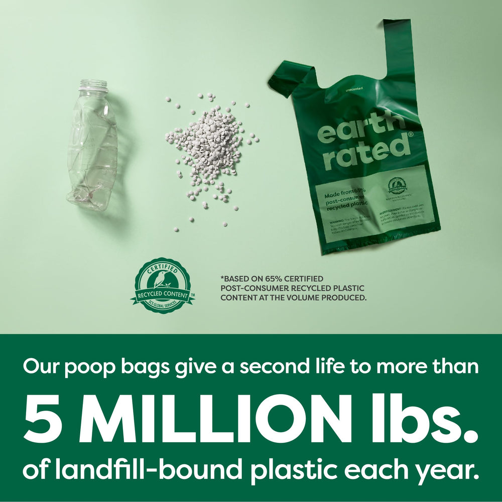 Earth Rated étiquette recyclé et certification B Corp claire
