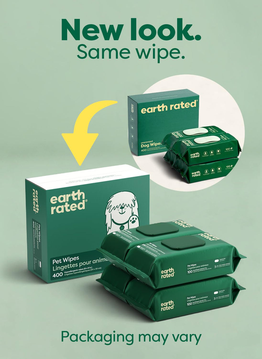 earth rated détail de la texture de la lingette pour nettoyage efficace