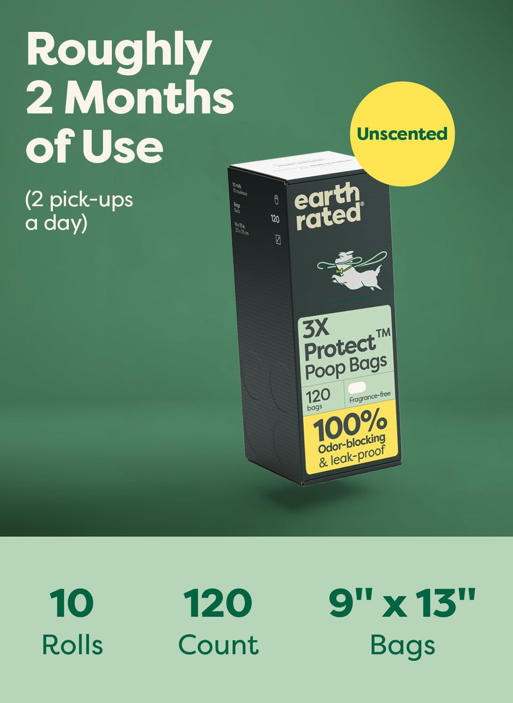 Earth Rated sac en usage lors d’une randonnée pour propreté extérieure
