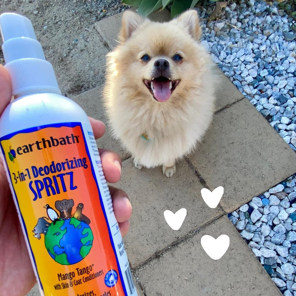 earthbath pelage après usage doux et brillant pour apparence soignée