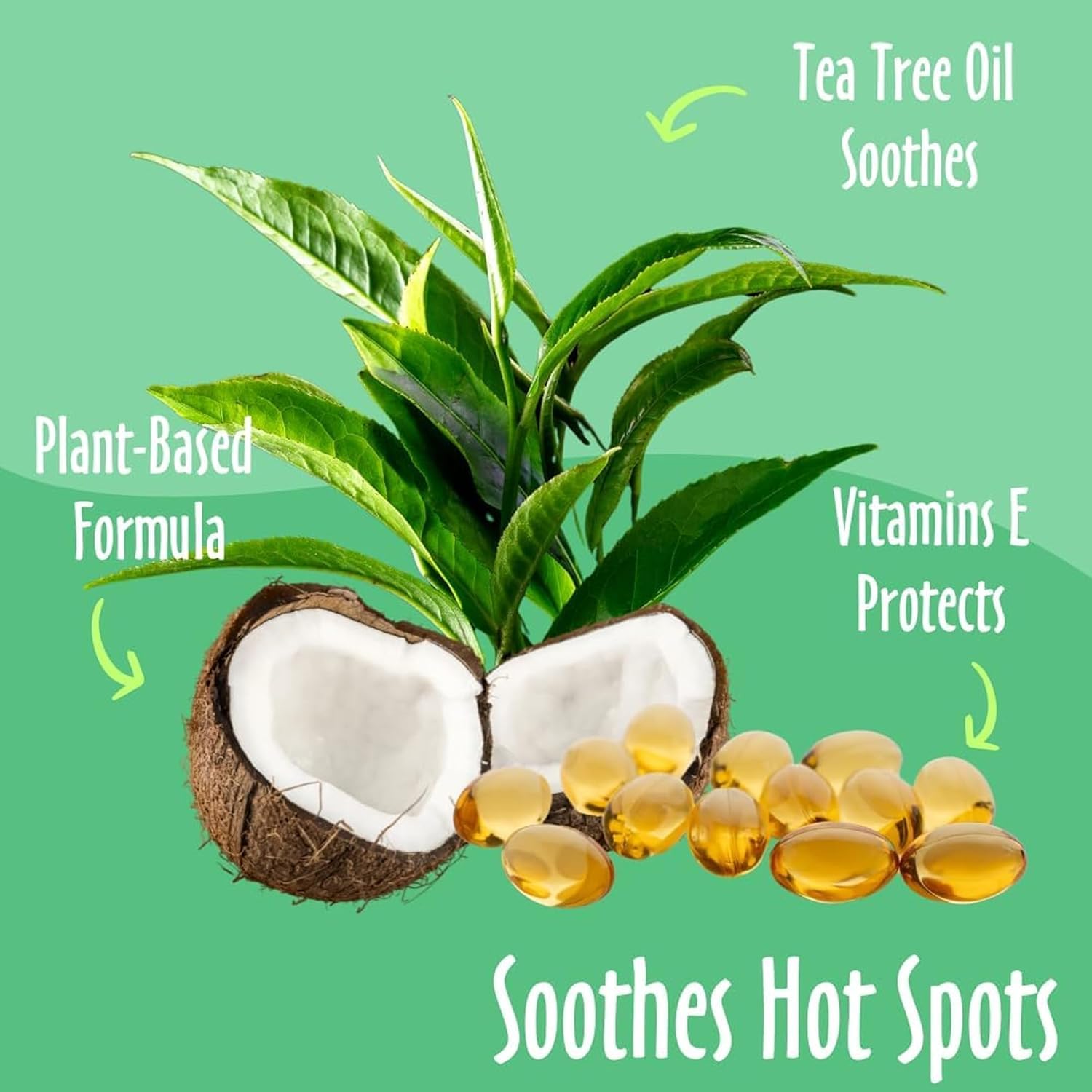 earthbath — texture vaporisée sur la main montrant absorption rapide et hygiène