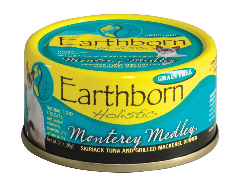 Earthborn Holistic plusieurs boîtes empilées illustrant portions individuelles pratiques