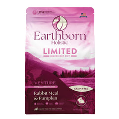 Earthborn Holistic sachet face montrant emballage et bénéfice nutritionnel