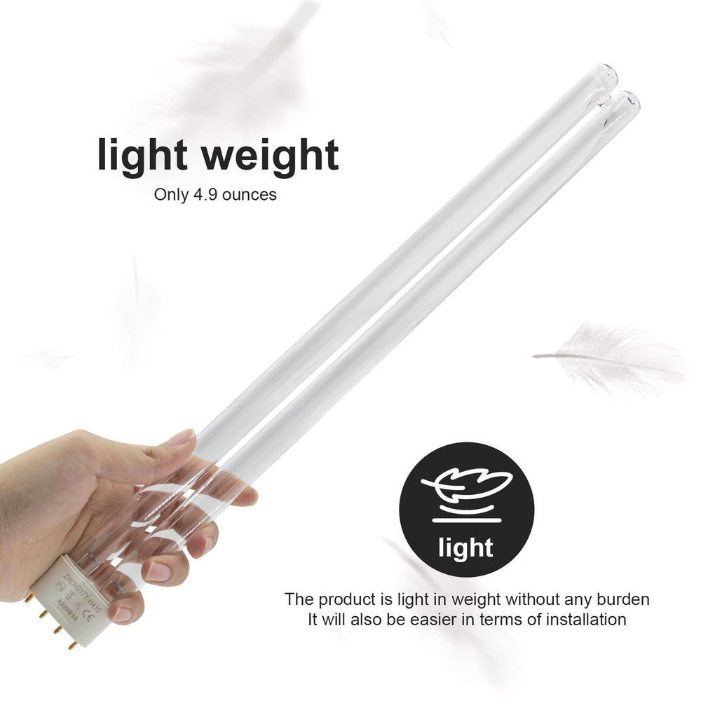 Earthtec tube UV 36W installé dans un filtre JEBAO garantissant compatibilité