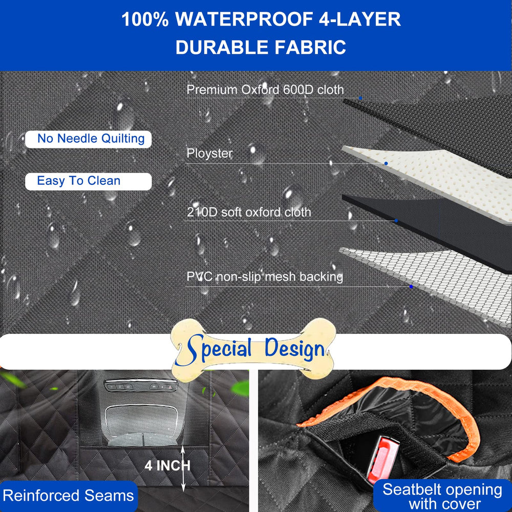 EasyHaWei fenêtre en maille assurant ventilation et visibilité pour chien