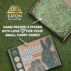 Eaton Pet and Pasture boîte à côté d’un objet pour comparaison d’échelle