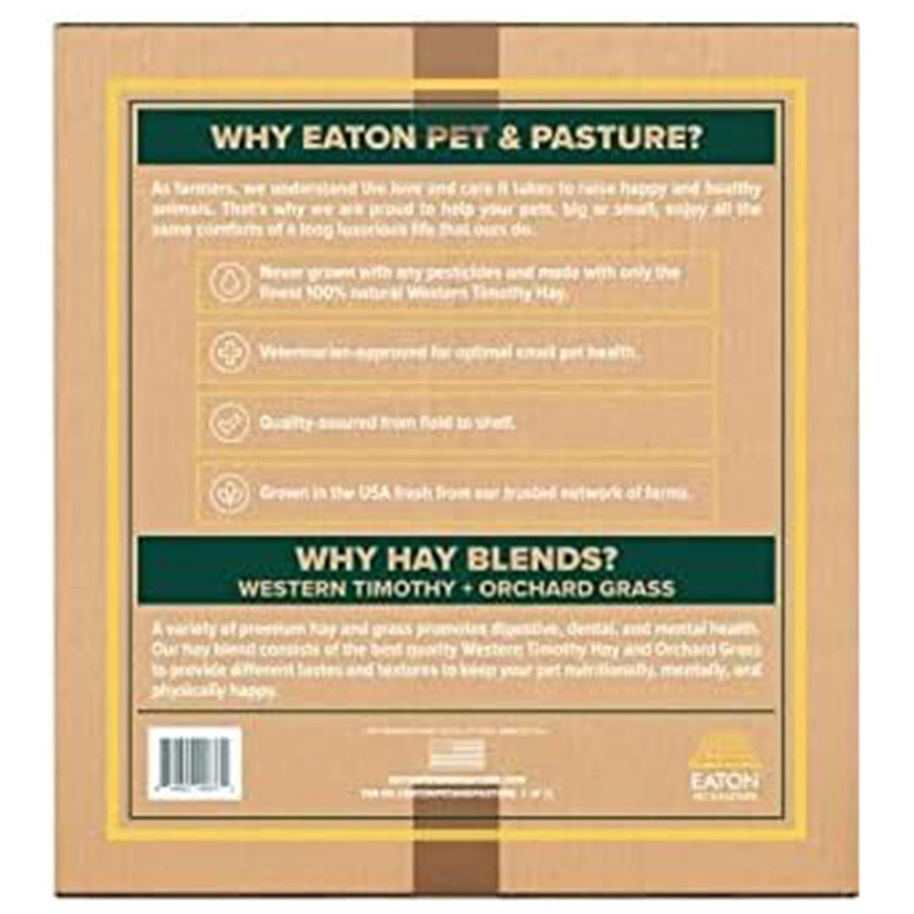Eaton Pet and Pasture petit rongeur mangeant le foin, stimule comportement naturel