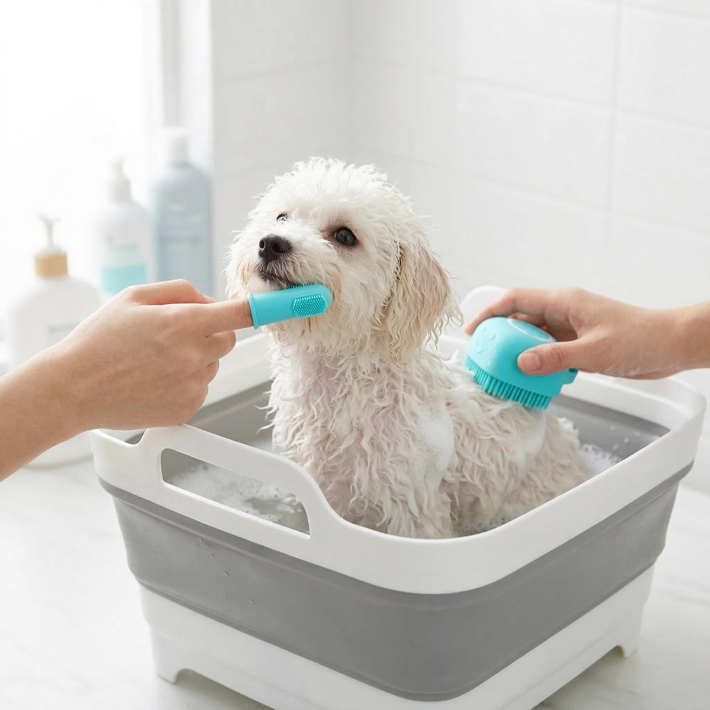 EazziSwitch baignoire pliable face avant montrant espace adapté et gain de place