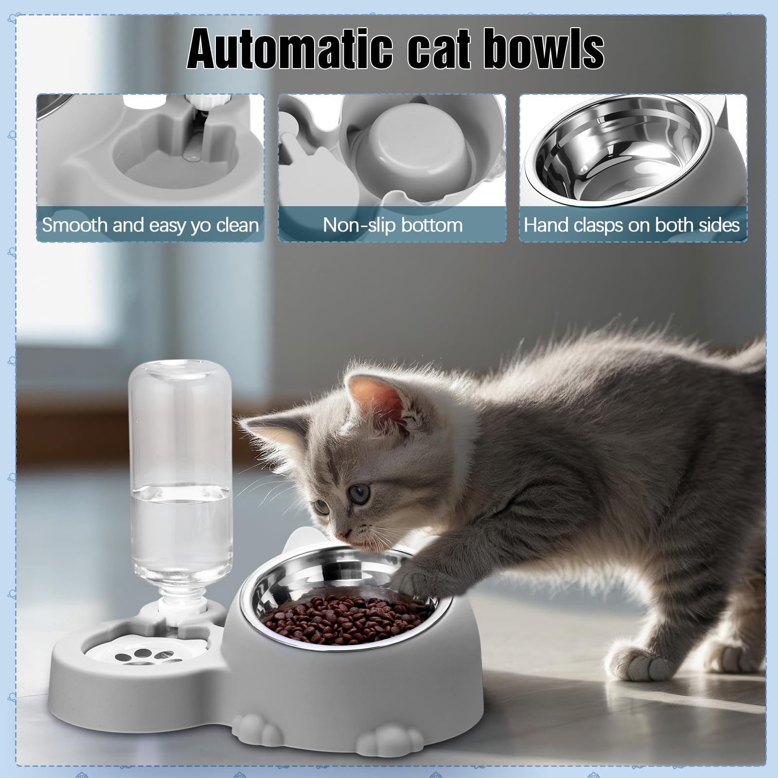 Eccliy arbre à grimper et jouets en jeu stimulant l'activité du chaton