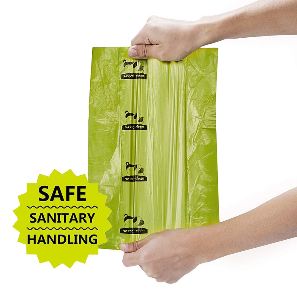 ECO-CLEAN sac utilisé lors promenade apportant propreté