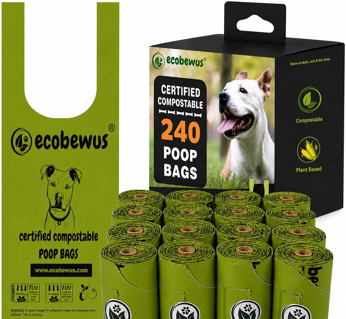 ecobewus usage en extérieur parc réduction plastique