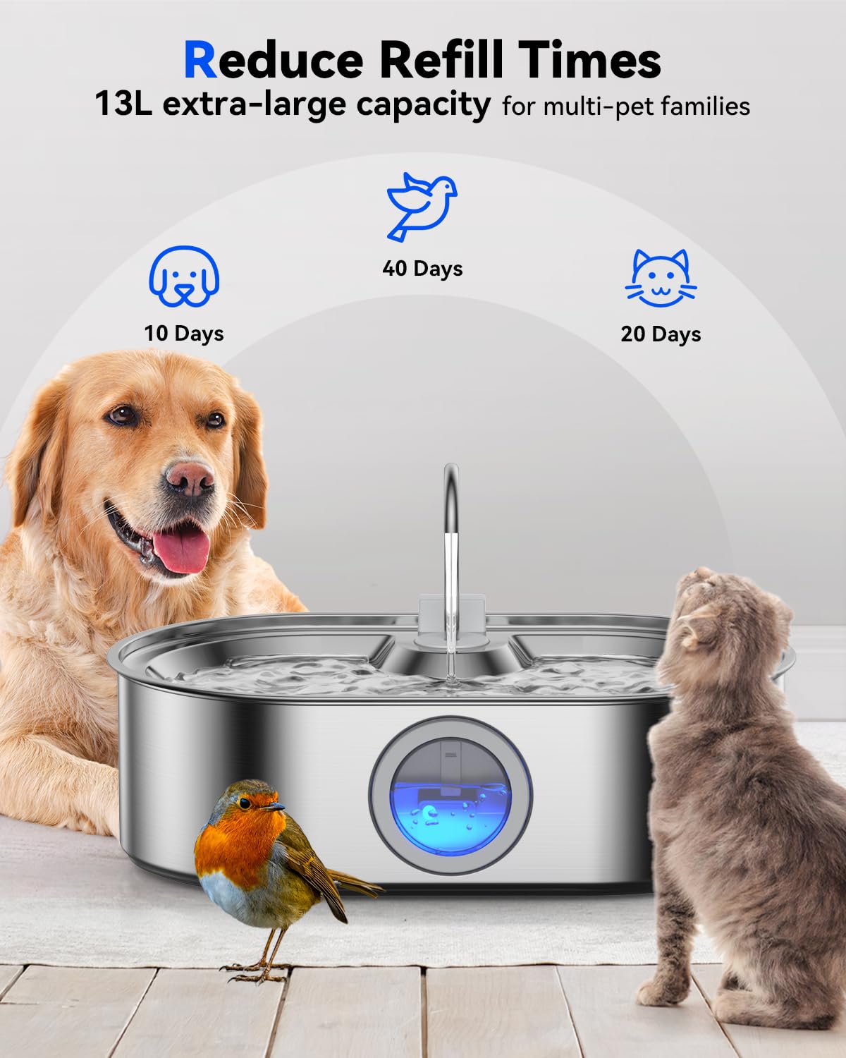 ECOCONUT cuve en acier inox 304 facile à nettoyer et hygiénique