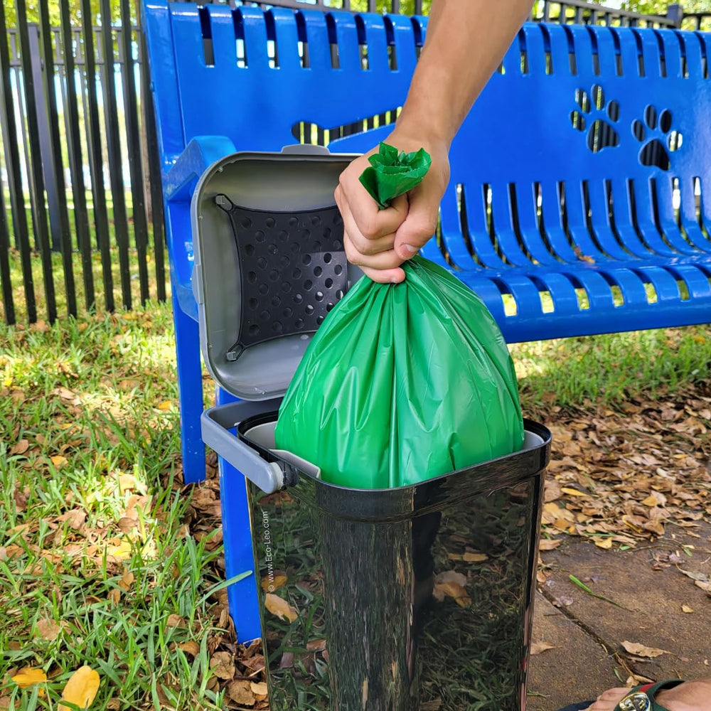 EcoLeo rouleau dans boîte distributrice pour sortie rapide et rangement simple