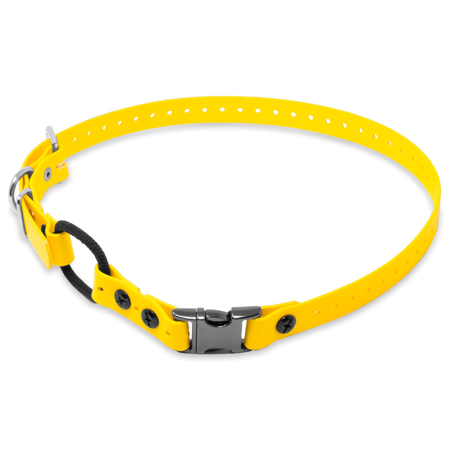 Educator sangle complète jaune montrant coupe ajustable et praticité