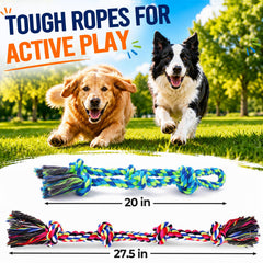 Eefitoys chien jouant au tir à la corde pour exercice interactif