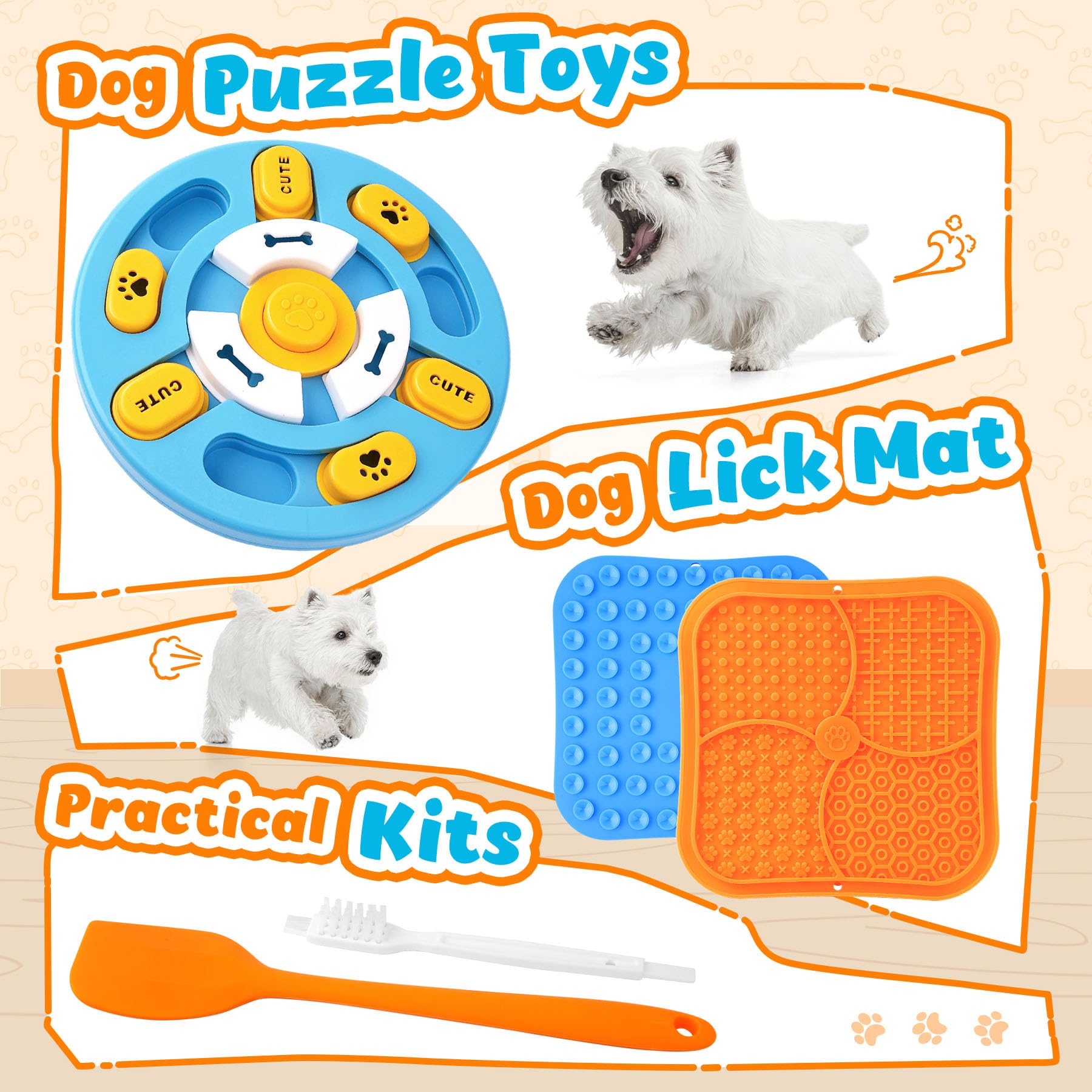 Eefitoys gros plan textures du tapis à lécher pour stimulation et diversité
