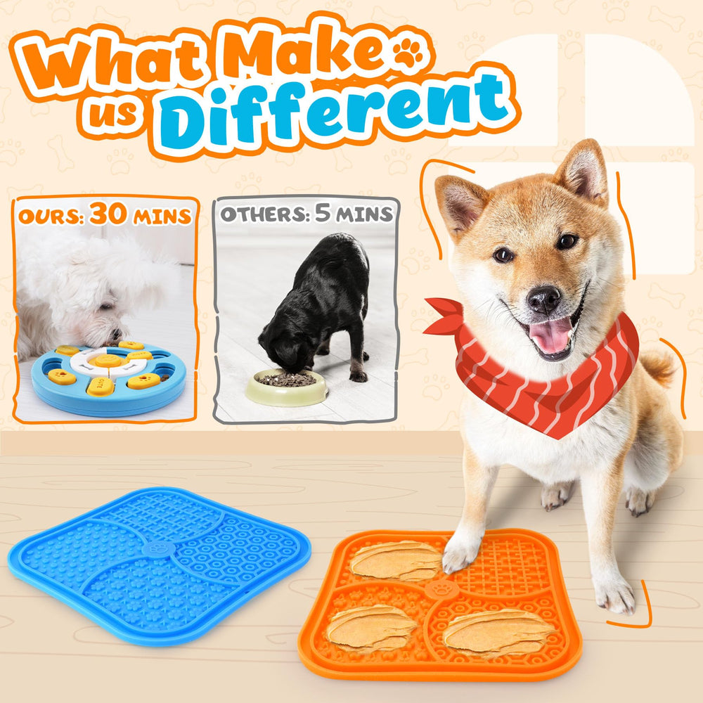 Eefitoys chien utilisant le kit à l'intérieur pour occupation et stimulation