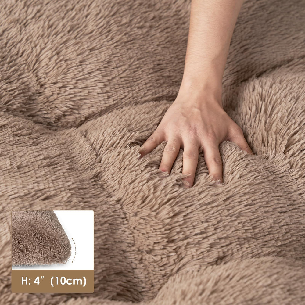 EHEYCIGA coussin installé dans une crate, sommeil sûr