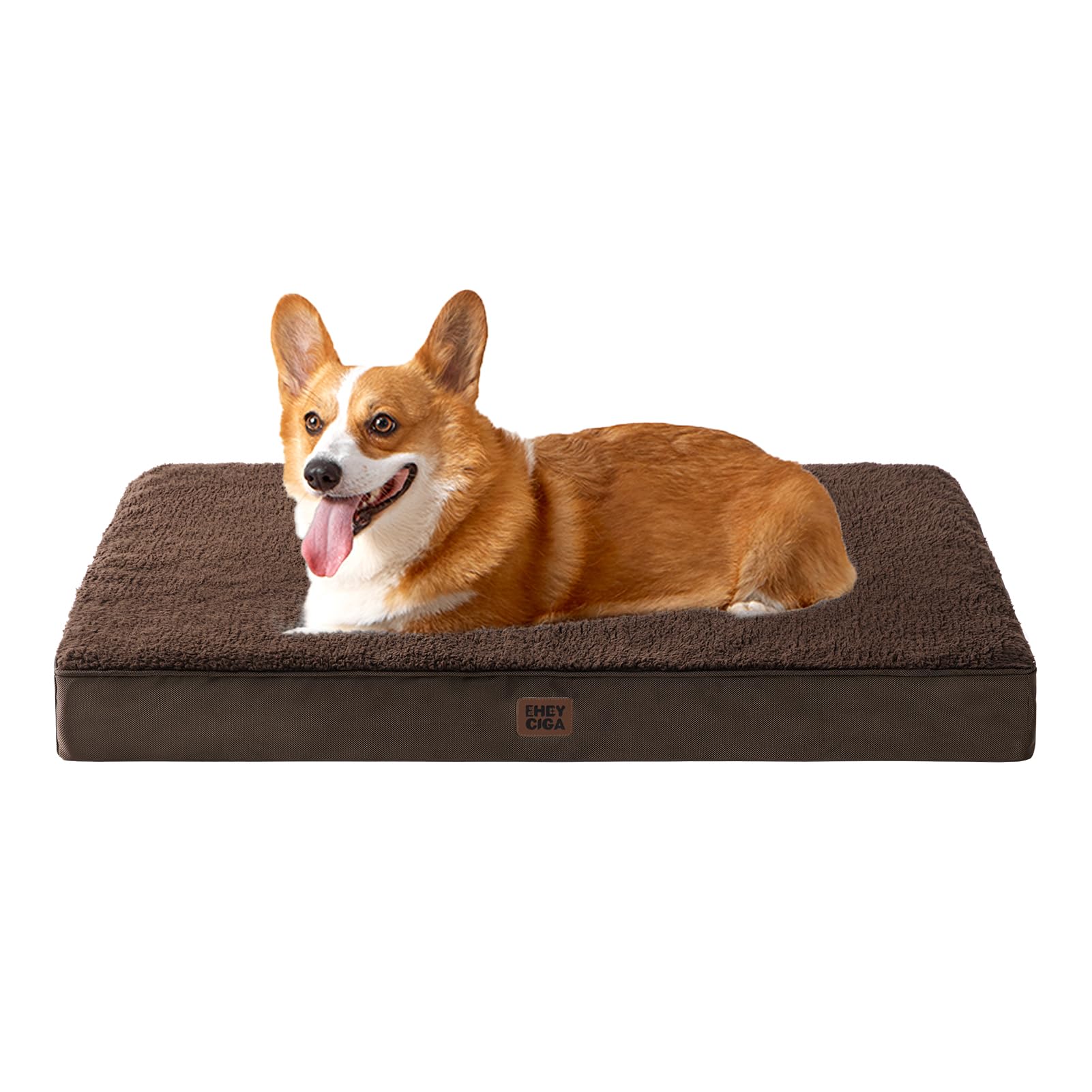 EHEYCIGA lit orthopédique face avant montrant confort durable