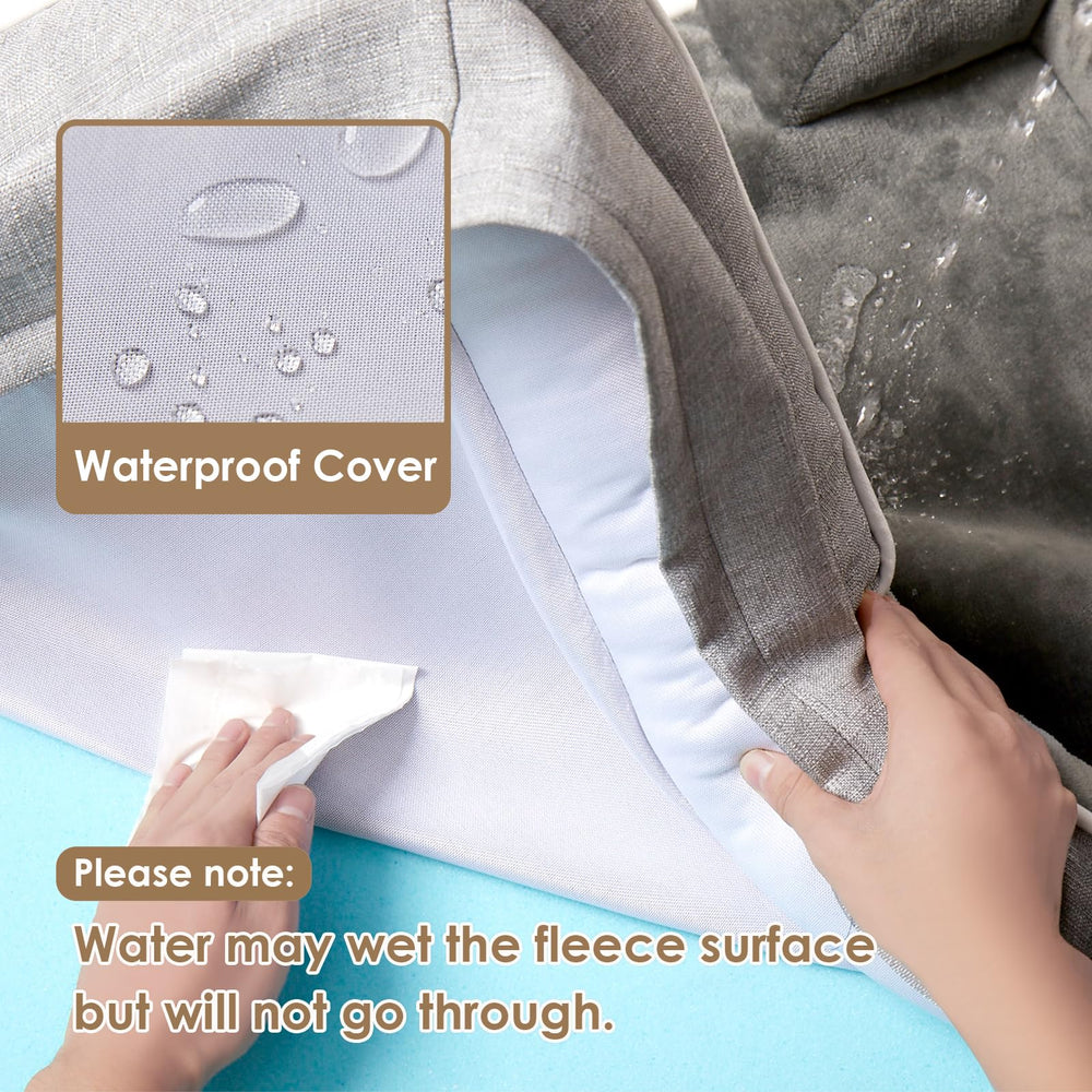 EHEYCIGA vue intérieure barrière imperméable protégeant la mousse