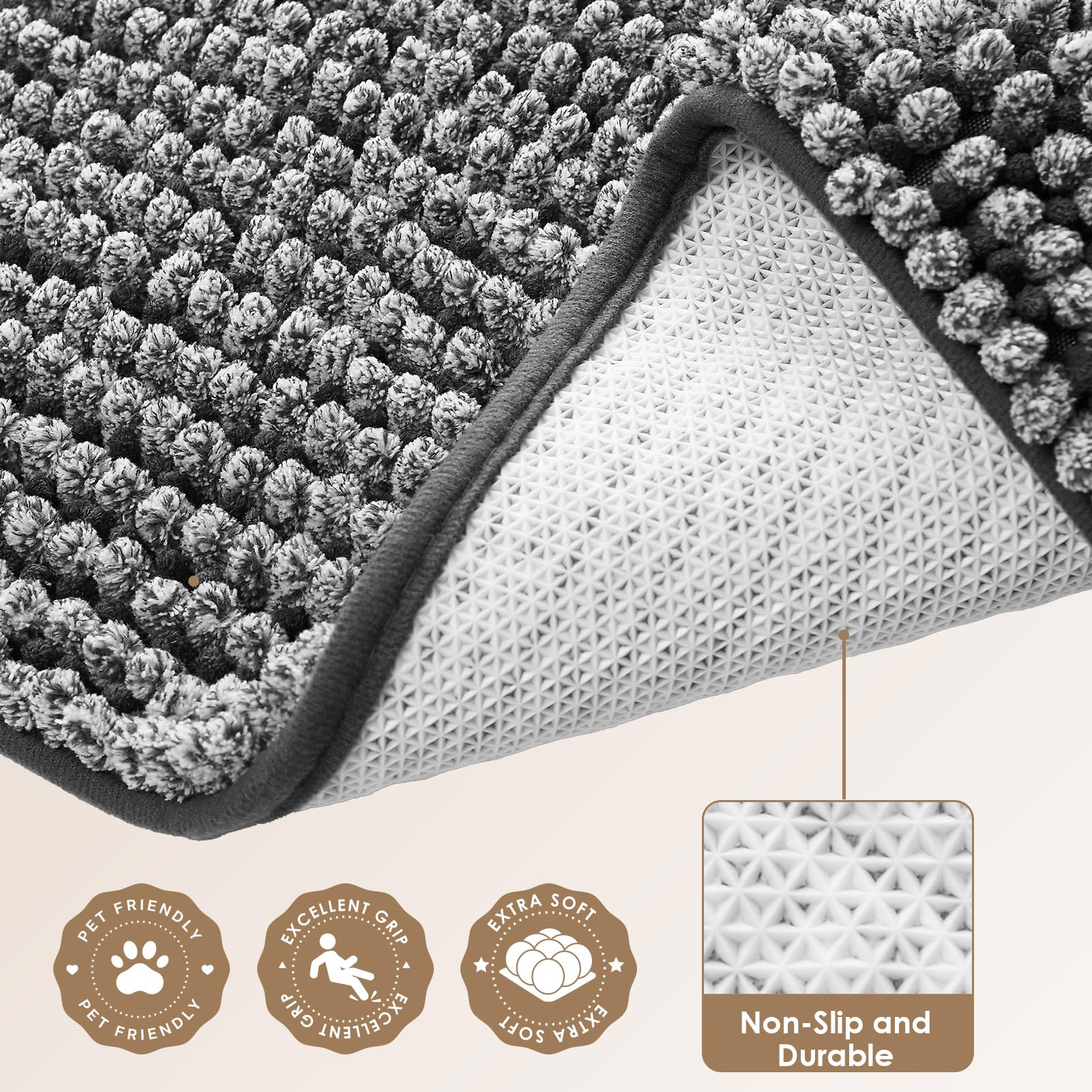 EHEYCIGA tapis placé sous une caisse, confort et protection