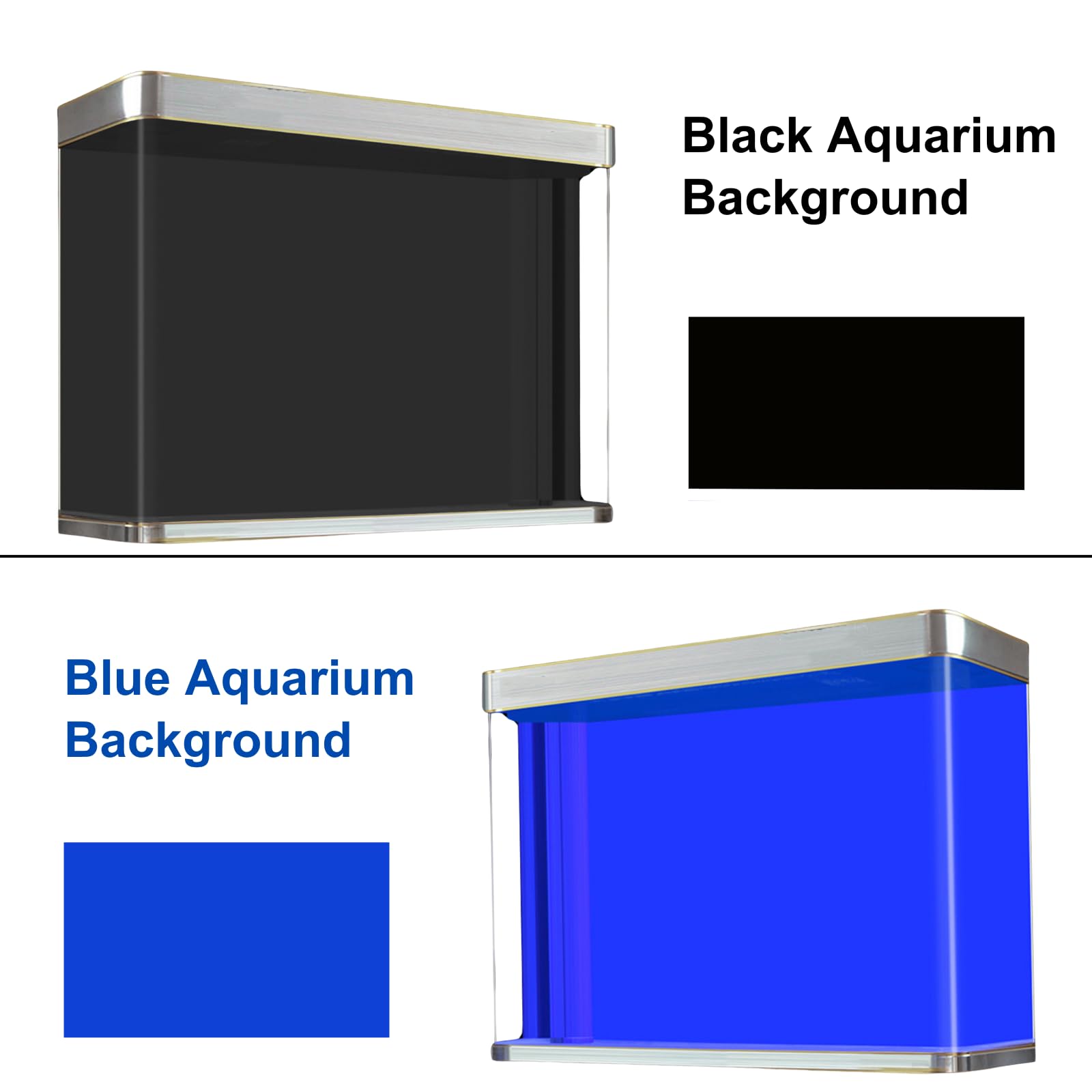 ELEBOX fond découpé sur mesure prêt à s'ajuster à votre taille d'aquarium