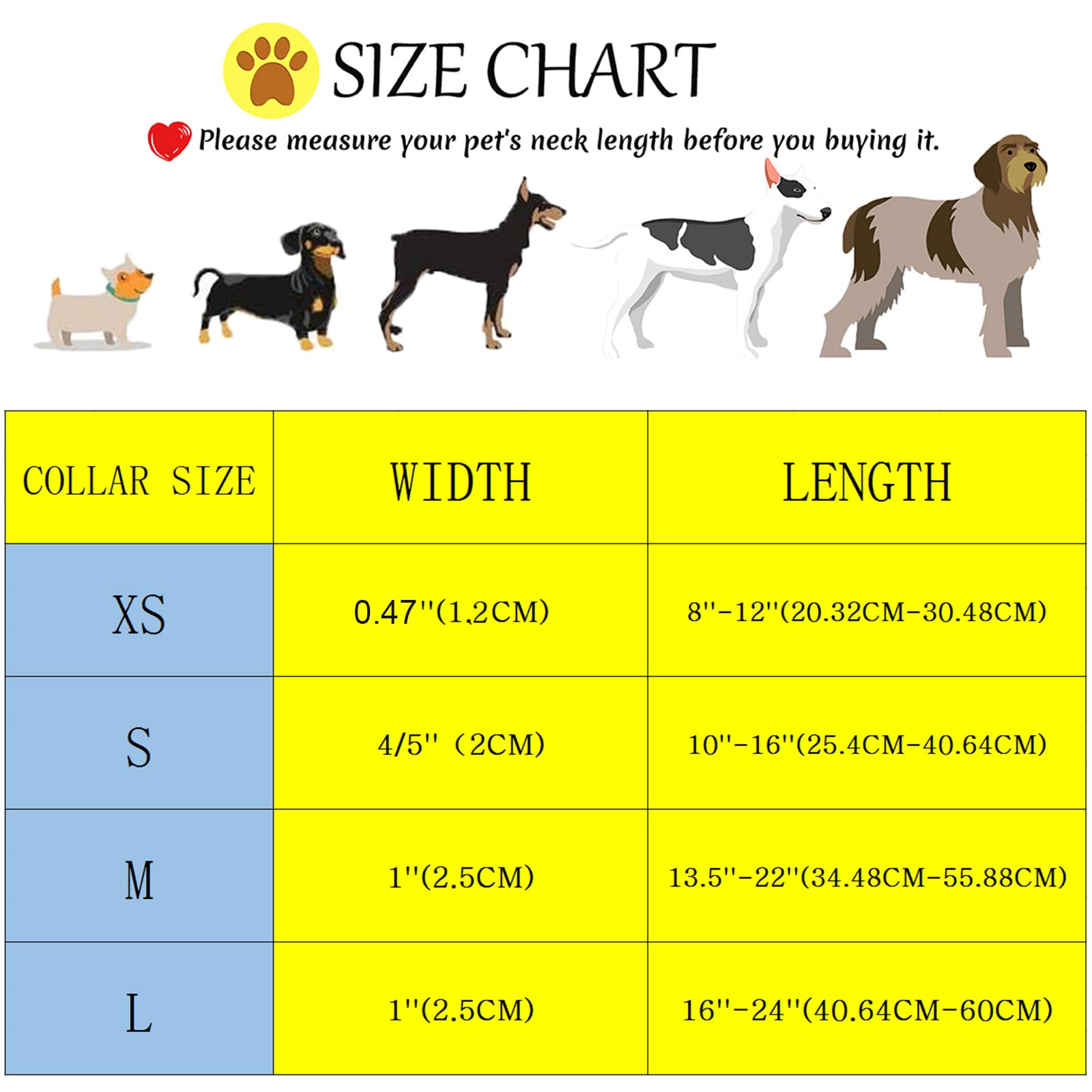 Elegant little tail comparaison d'échelle pour montrer largeur et longueur réglable