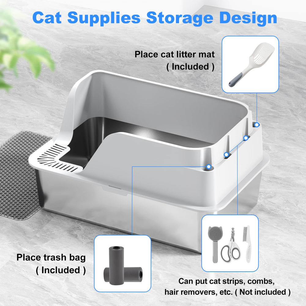 Ellenpent cuve inox non adhésive gros plan pour nettoyage facile et hygiène